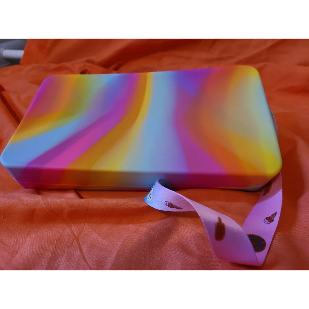 Zerunyiw Pop Purse Fidget Toys, Crossbody Shoulder ​Bag Rainbow Pastels